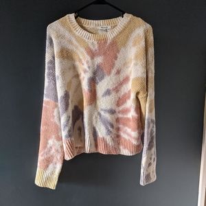 Made well tie dye Westford pullover sweater